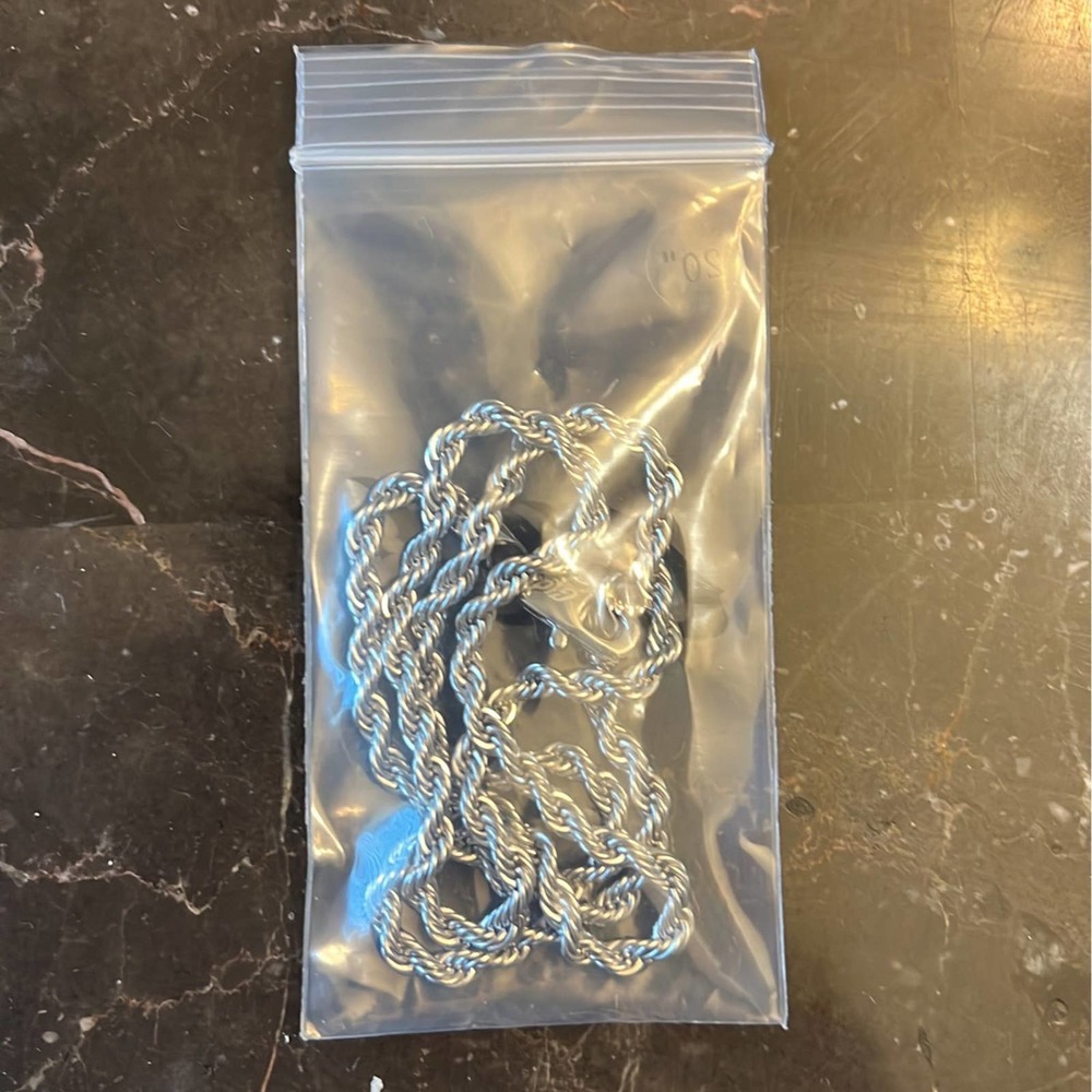 GLD 20" Rope Chain (4mm) - Picture 3 of 3